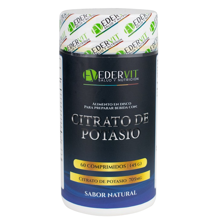 CITRATO DE POTASIO 705MG X 60 PASTAS